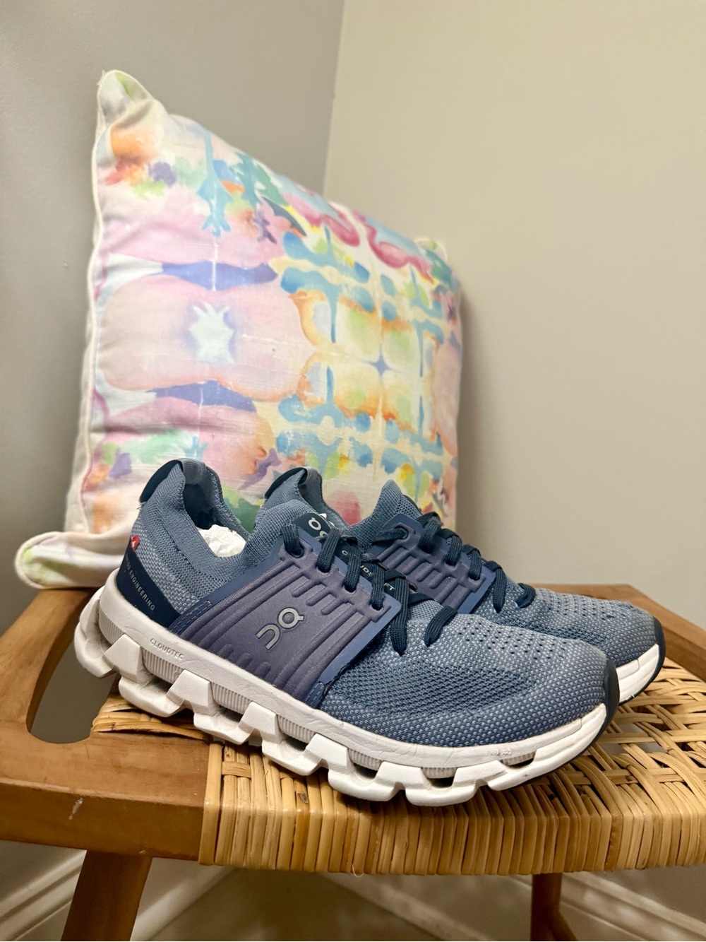 On Running Cloud Kids' Running Shoes in Blue